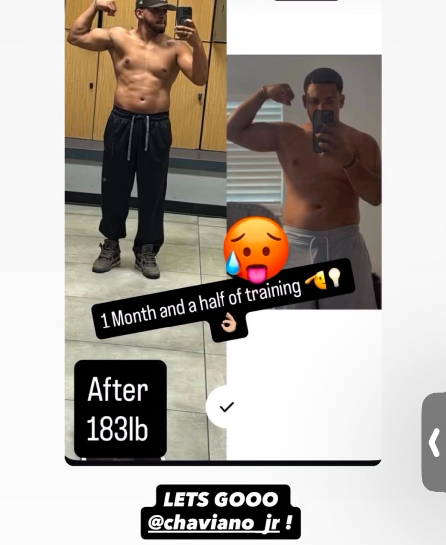 9 pound client transformation